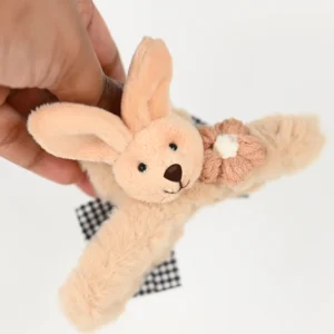 Cute Adorable Brown Bunny Hair Clip! Trendy Tik Tok, Instagram hot selling products! Shop Online only at cutefunnystuff.com Toronto Ontario Canada