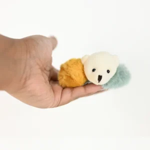 Moss Green Hair Band With White Teddy Bear! Adorable Hair Accessories for Women. Cute Hair Bands for sale! Trending popular best seller products! Tik Tok, Instagram hot selling products! Shop Online only at cutefunnystuff.com Toronto Ontario Canada