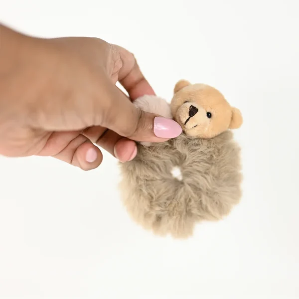Fluffy Brown Hair Band With White Teddy Bear! Adorable Hair Accessories for Women. Cute Hair Bands for sale! Trending popular best seller products! Tik Tok , Instagram hot selling products! Shop Online only at cutefunnystuff.com Toronto Ontario Canada