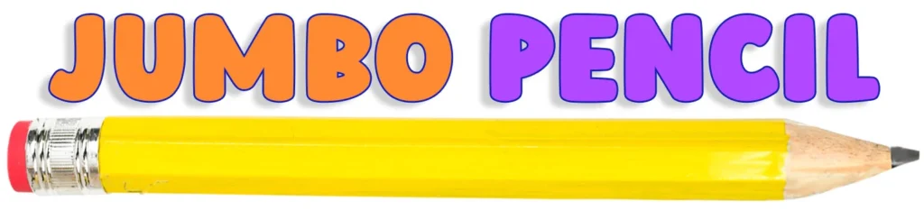 HUGE Pencil. Giant Pencil. Jumbo Pencil Novelty Gifts for Sale! School Accessories, Stationary accessories, Hot selling products. Cute Funny Products, Gift shop online. Toronto Ontario Canada