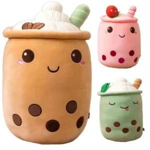 Bubble Tea Stuffed Toy, Super Cute plushie! Shop online Toronto Canada, www.cutefunnystuff.com